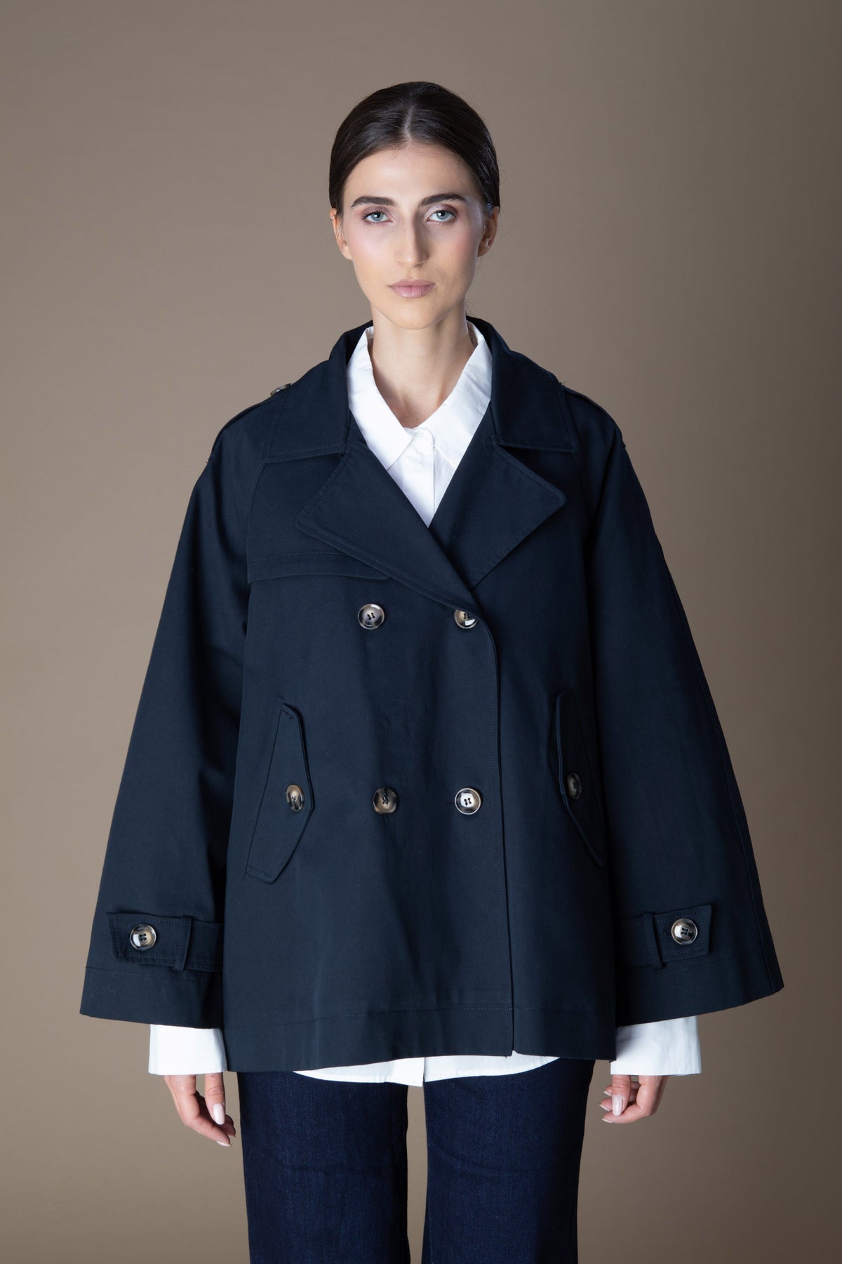 COTTON TRENCH