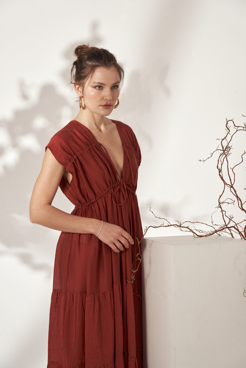 LONG VENTILATO DRESS