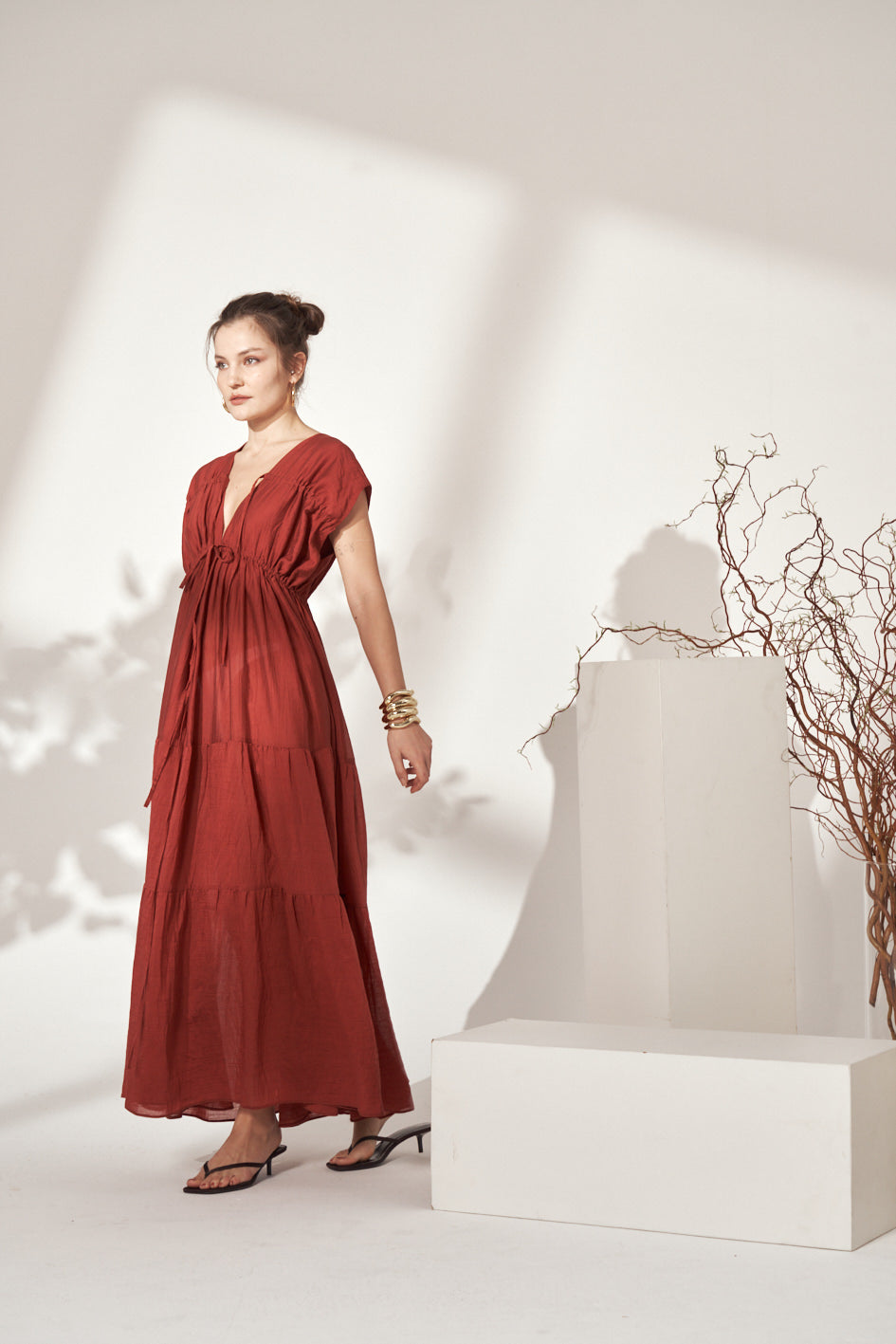 LONG VENTILATO DRESS