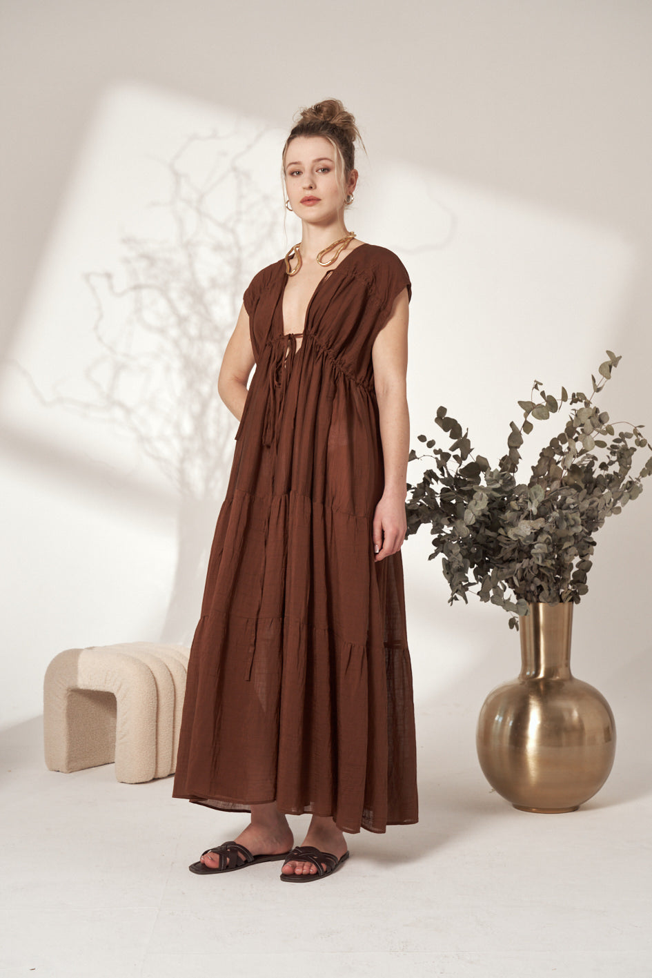 LONG VENTILATO DRESS